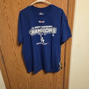 Majestic Los Angeles Dodgers Take 17 Shirt Sz XL Men's MLB